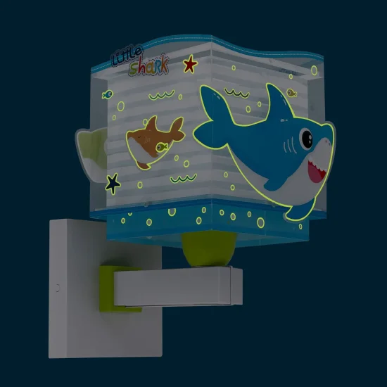 APPLIQUE POUR ENFANTS LITTLE SHARK E27 2