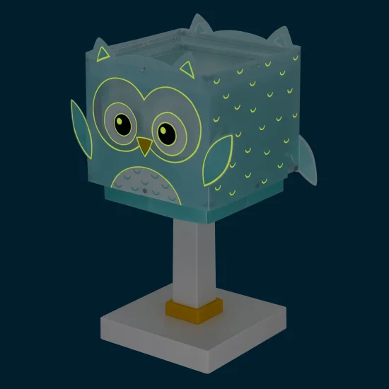 LAMPE DE TABLE POUR ENFANTS LITTLE OWL E14 2