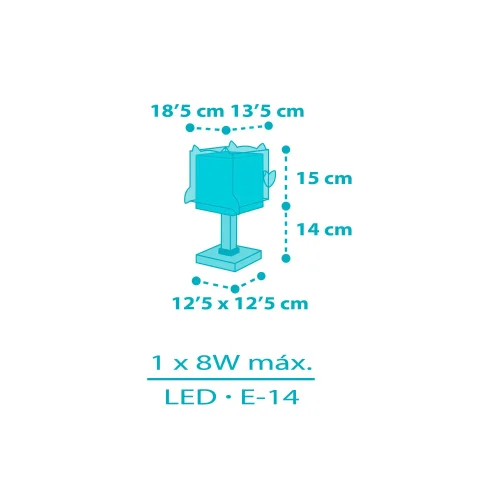 LAMPE DE TABLE POUR ENFANTS LITTLE OWL E14 LAMPE DE TABLE POUR ENFANTS LITTLE OWL E14
