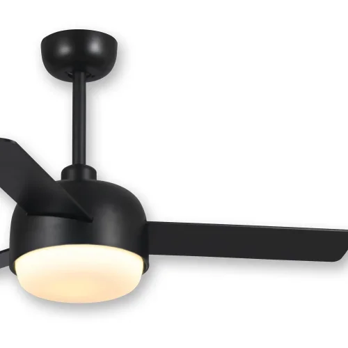 VENTILATEUR DE PLAFOND LED 24 W DIMMABLE NOIR RIVERDALE VENTILATEUR DE PLAFOND LED 24 W DIMMABLE NOIR RIVERDALE