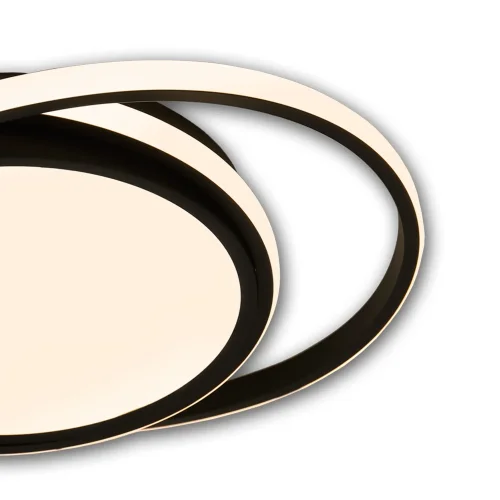 PLAFONNIER LED 60 W NOIR DIMMABLE OFELIA