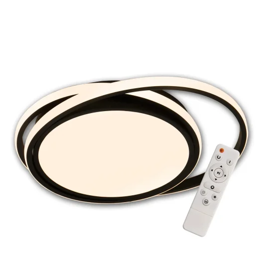 PLAFONNIER LED 60 W NOIR DIMMABLE OFELIA