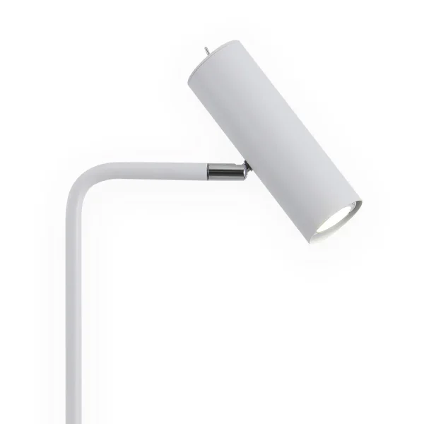 LAMPADAIRE ADARA EN ACIER PEINT BLANC
