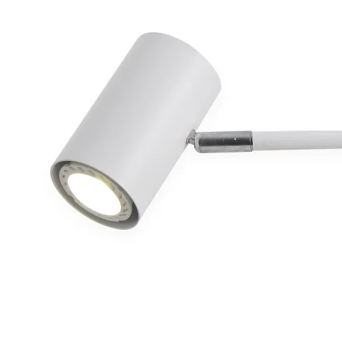 LAMPE DE TABLE EN ACIER PEINT BLANC ADARA