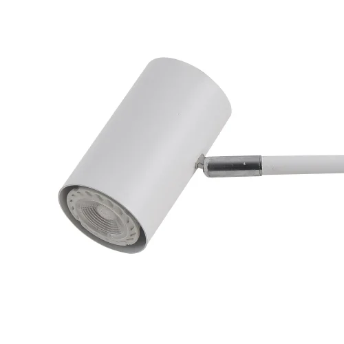 LAMPE DE TABLE EN ACIER PEINT BLANC ADARA