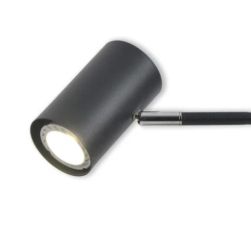 LAMPE DE TABLE EN ACIER NOIR ADARA