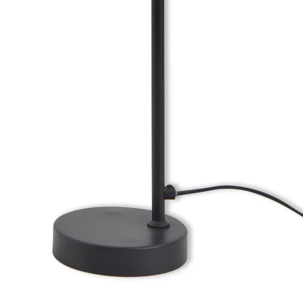 LAMPE DE TABLE EN ACIER NOIR ADARA
