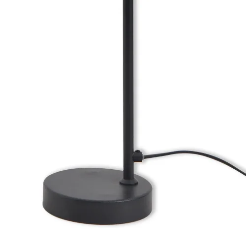 LAMPE DE TABLE EN ACIER NOIR ADARA