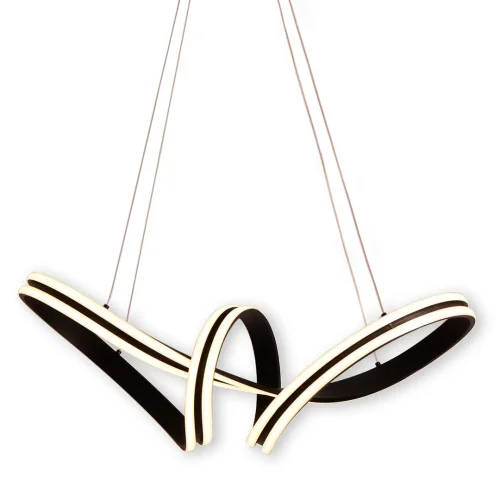 PLAFONNIER LED 83 W 4000K ∅78 CM NOIR LUMINOZA