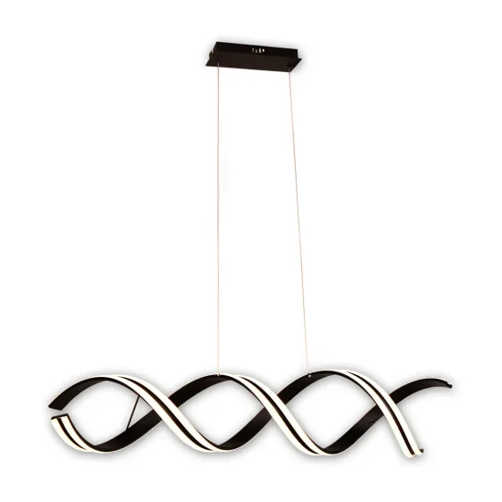 PLAFONNIER LED 90 W 4000K 100 CM NOIR LUMINOZA 2