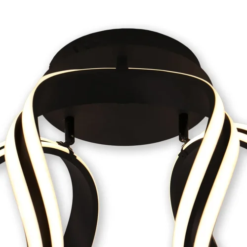 PLAFONNIER LED 77 W 4000K ∅45 CM NOIR LUMINOZA