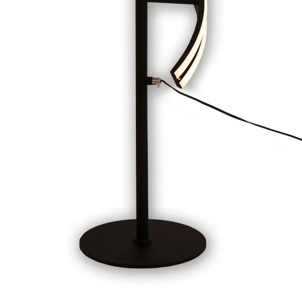 LAMPADAIRE LED 26 W 4000K NOIR LUMINOZA