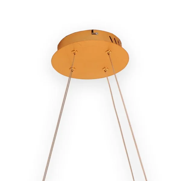 PLAFONNIER LED 83 W 4000K ∅78 CM FEUILLE D'OR LUMINOZA