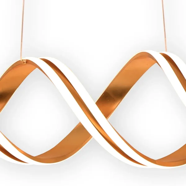 PLAFONNIER LED 90 W 4000K 100 CM FEUILLE D'OR LUMINOZA