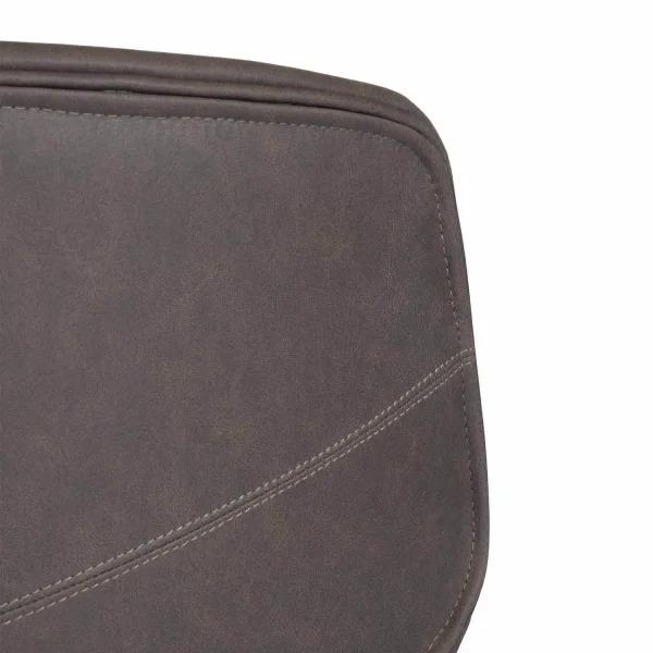 CHAISE UPPLAND PU PIETEMENT HETRE BRUN