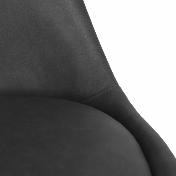 CHAISE TOUR KARLSKRONA PU PIETEMENT HÊTRE GRIS MARENGO