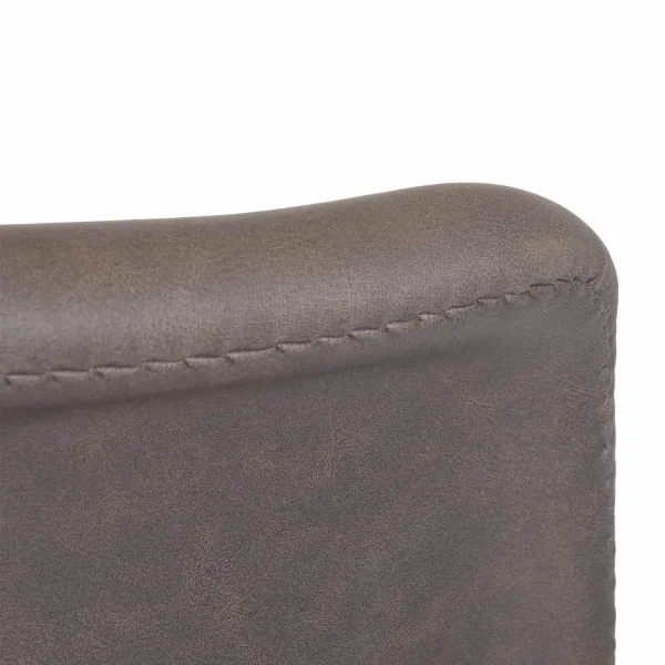 CHAISE TOUR KARLSKRONA PIETEMENT HÊTRE PU BRUN