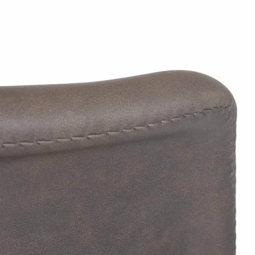 CHAISE TOUR KARLSKRONA PIETEMENT HÊTRE PU BRUN