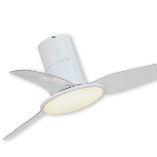 VENTILATEUR DE PLAFOND LED 24 W RÉGLABLE BLANC ISOLDE