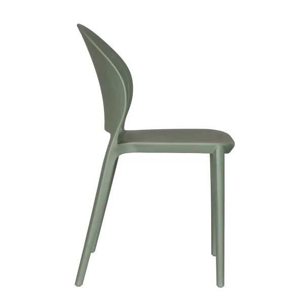 CHAISE EMPILABLE KALE HARLEM VERT