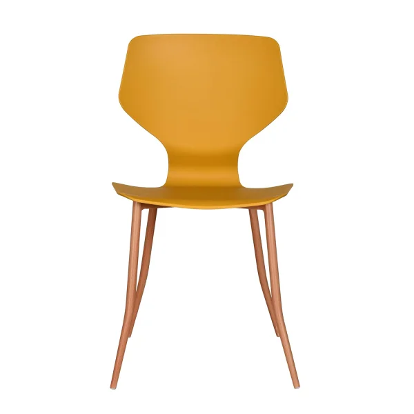 CHAISE EN POLYPROPYLÈNE COULEUR MOUTARDE UPPLAND