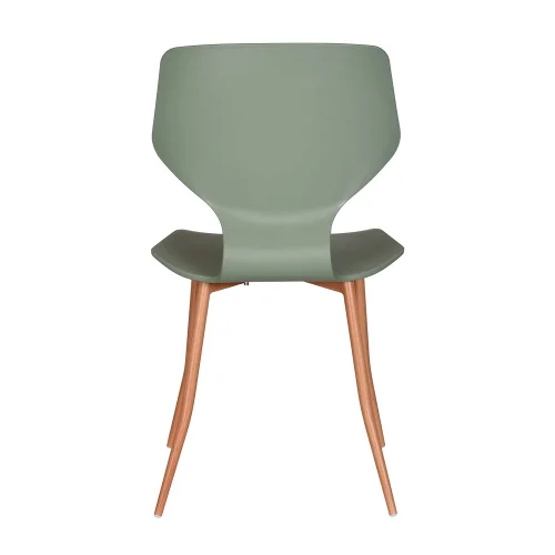 CHAISE EN POLYPROPYLÈNE VERT KALE UPPLAND