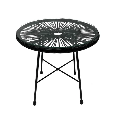 TABLE MIAMI SPRINGS NOIR
