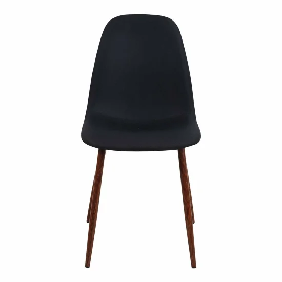 CHAISE DE SALLE À MANGER REMBOURRÉE NOIRE GRACIA 2