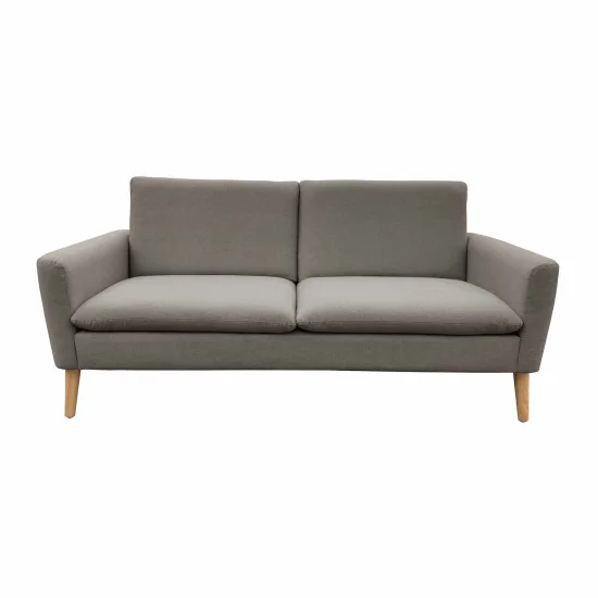 COUCHETTE 3 PLACES COULEUR GRISE OASIS
