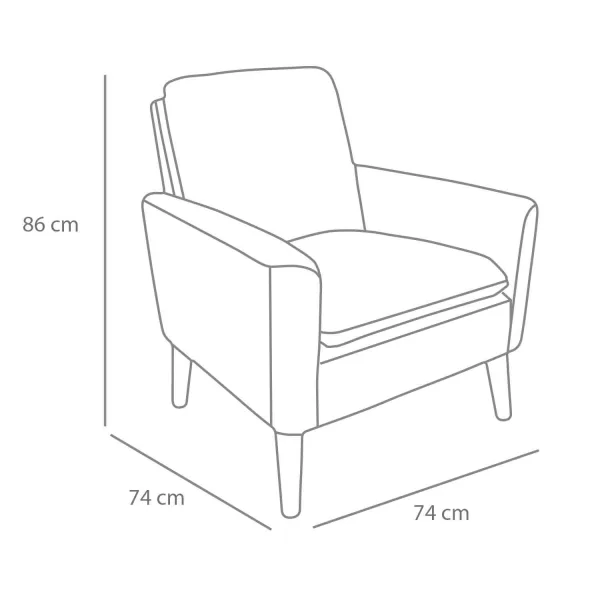 CANAPÉ 1 PLACE COULEUR JAUNE OASIS CANAPÉ 1 PLACE COULEUR JAUNE OASIS