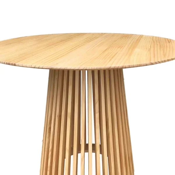 TABLE À MANGER EN BOIS NATUREL NEREA