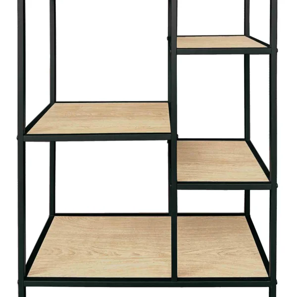ÉTAGÈRE BASSE CHÊNE/NOIR SELENE