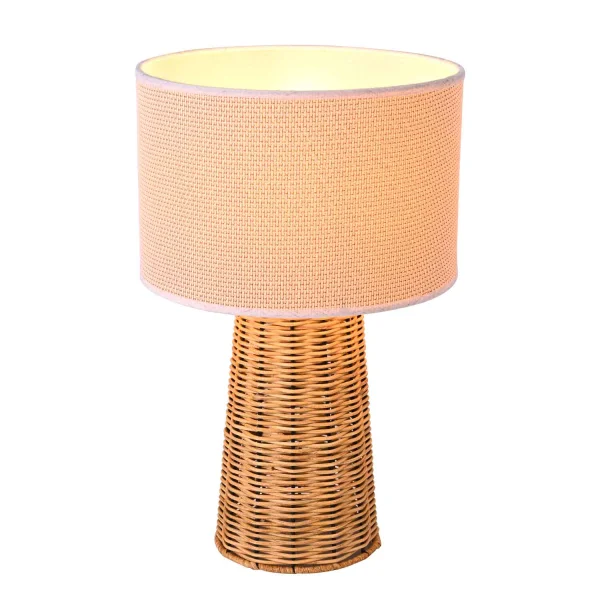 LAMPE DE TABLE EN ROTIN CAROLINA