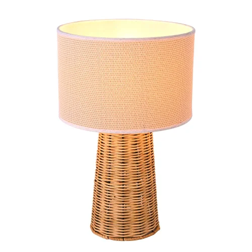 LAMPE DE TABLE EN ROTIN CAROLINA