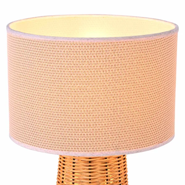 LAMPE DE TABLE EN ROTIN CAROLINA