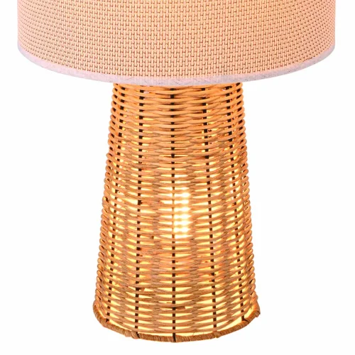 LAMPE DE TABLE EN ROTIN CAROLINA