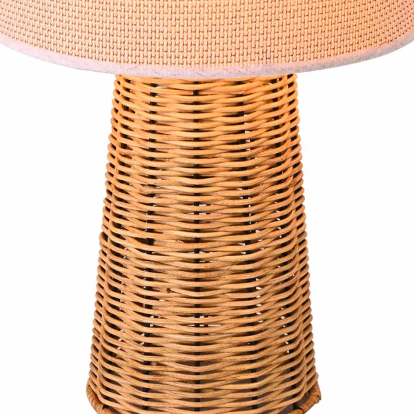 LAMPE DE TABLE EN ROTIN CAROLINA