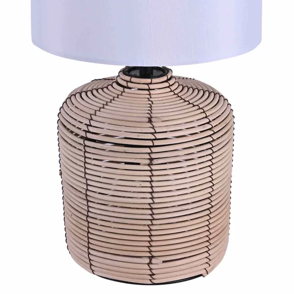 LAMPE DE TABLE ROTIN 35CM ELARA LAMPE DE TABLE ROTIN 35CM ELARA