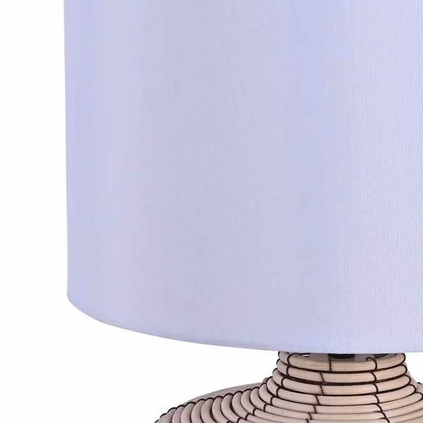 LAMPE DE TABLE ROTIN 40CM ELARA