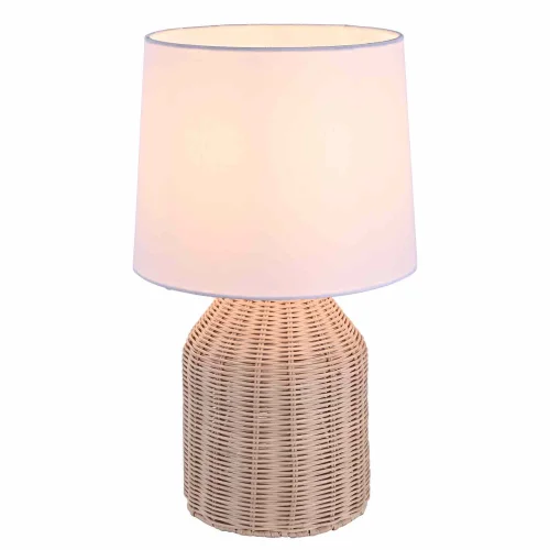 LAMPE DE TABLE ROTIN AMELIE