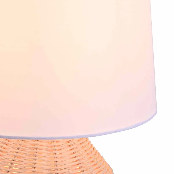 LAMPE DE TABLE ROTIN AMELIE