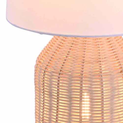 LAMPE DE TABLE ROTIN AMELIE