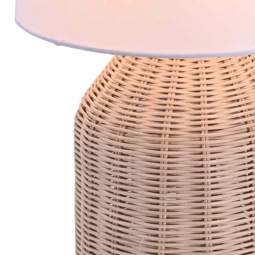 LAMPE DE TABLE ROTIN AMELIE