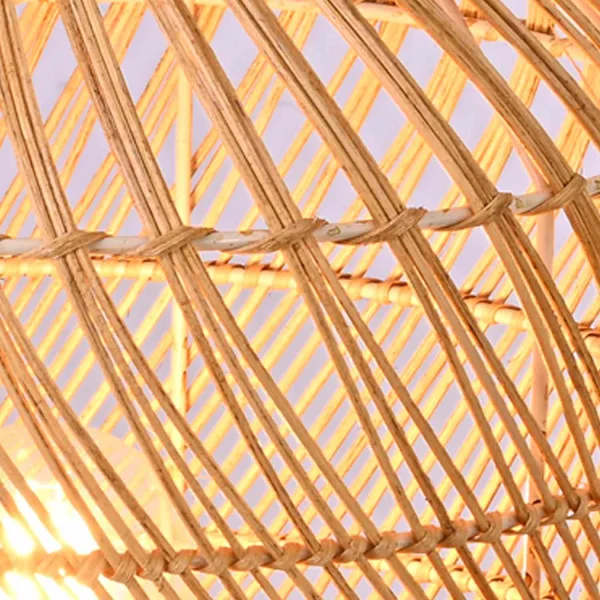 LAMPE DE TABLE ROTIN ROSALIND