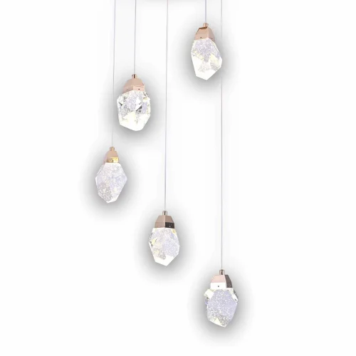 SUSPENSION LED 5 LUMIÈRES 24 W 4000K GISELLE