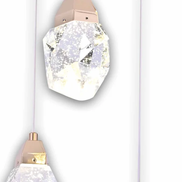 SUSPENSION LED 5 LUMIÈRES 24 W 4000K GISELLE