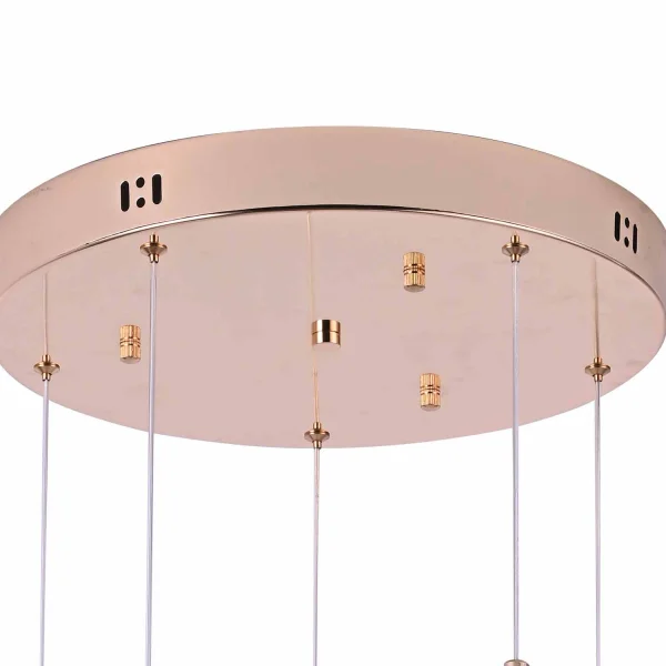 SUSPENSION LED 5 LUMIÈRES 24 W 4000K GISELLE