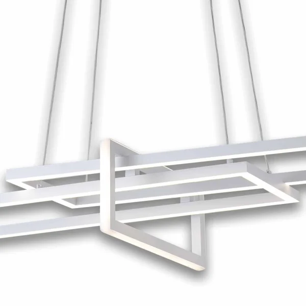 SUSPENSION LED RÉGLABLE 40 W BLANC ATTICUS SUSPENSION LED RÉGLABLE 40 W BLANC ATTICUS