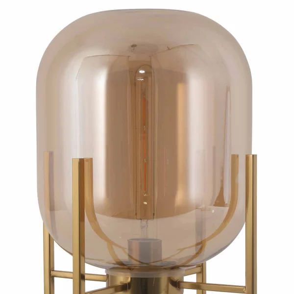 LAMPE DE TABLE CORDELIA OR/AMBRE