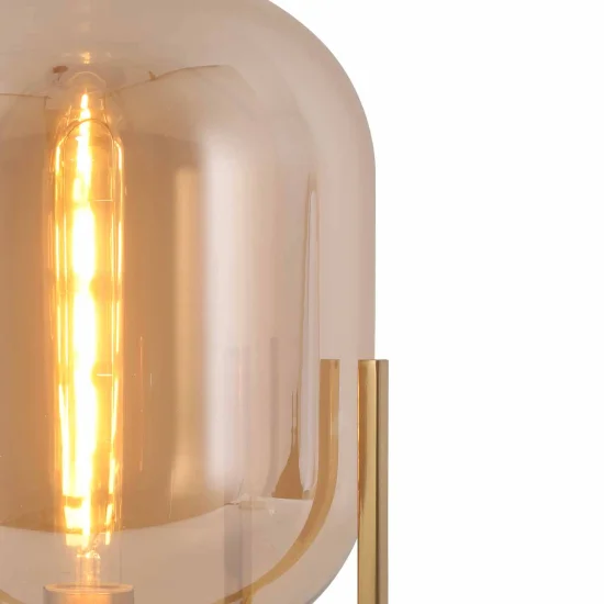 LAMPE DE TABLE CORDELIA OR/AMBRE 2